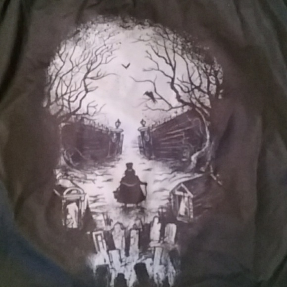 Polyester, spandex skeleton front tank top - Picture 2 of 4